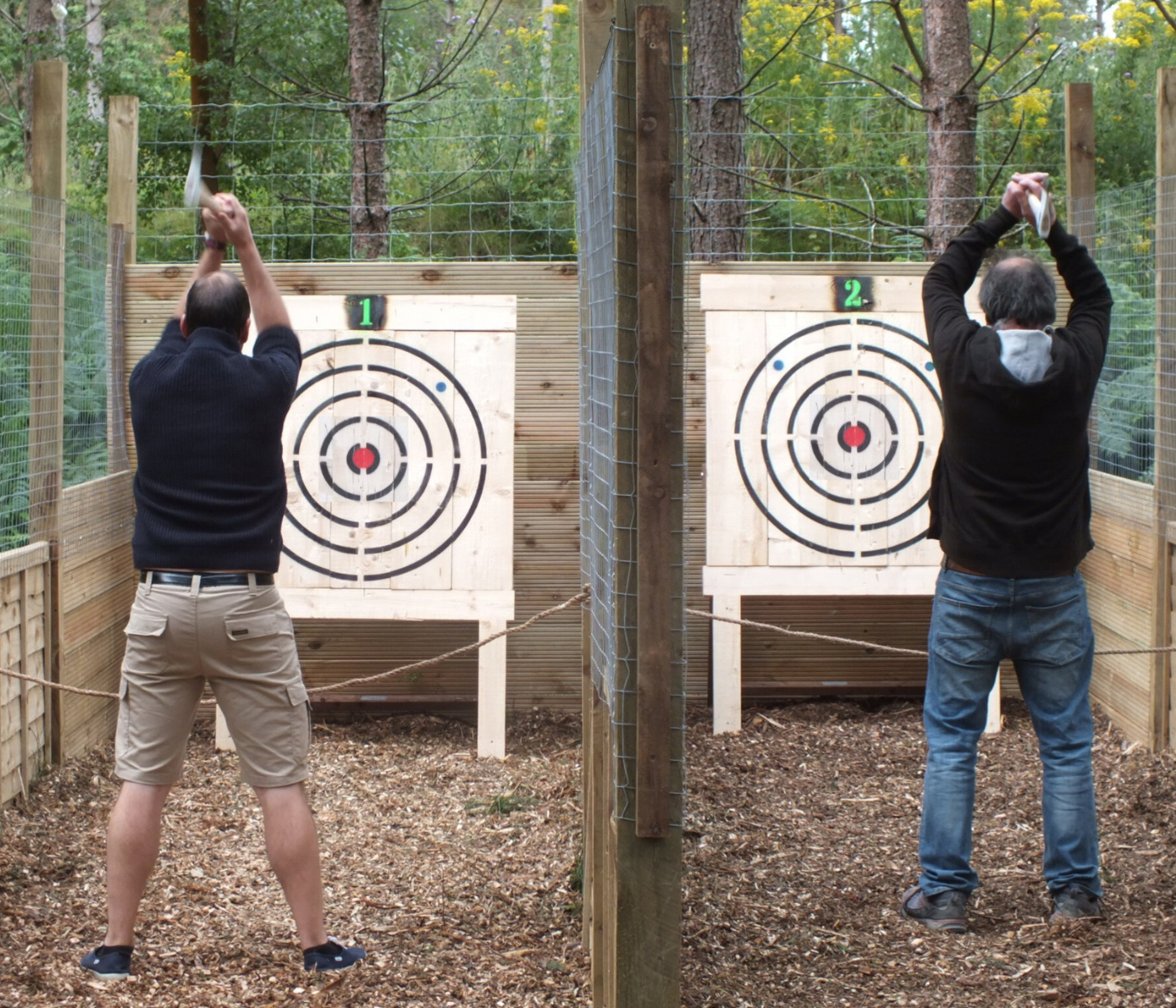 Axe Throwing Lanes 1 and 2