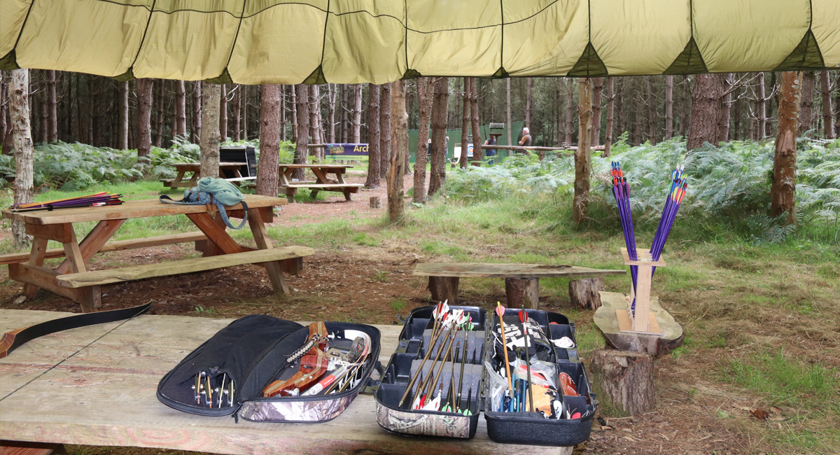 Bow Kit Underneath Parachute