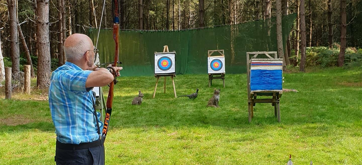 Solo at Archery Range