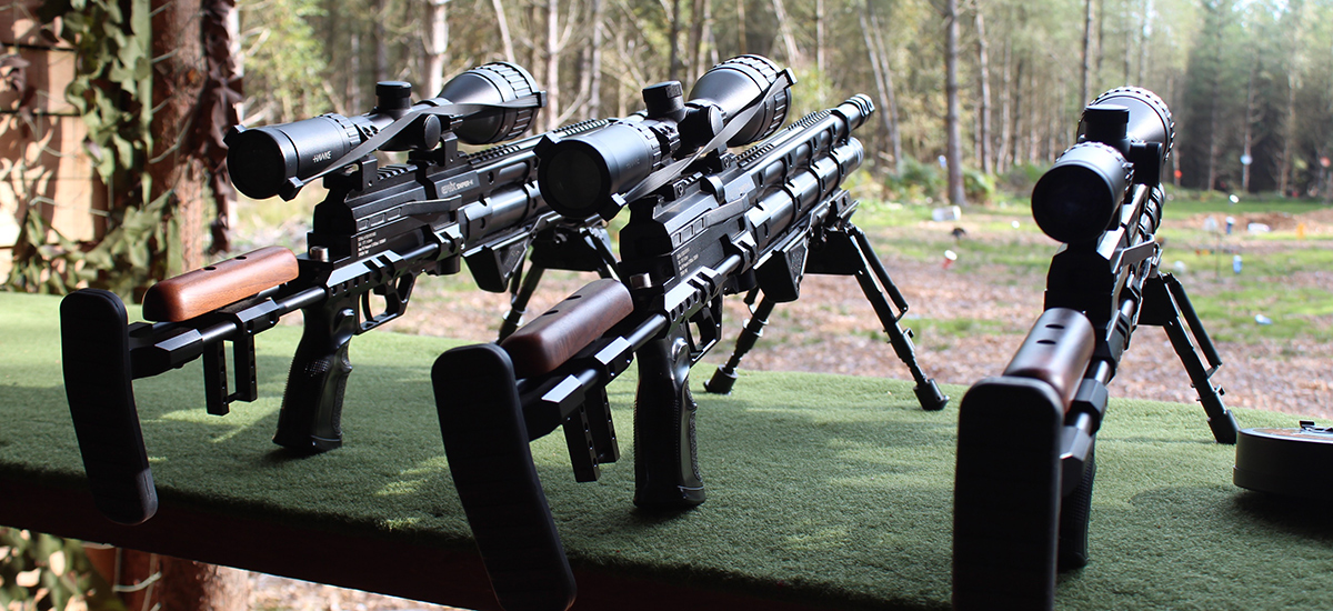 Three Air Rifles