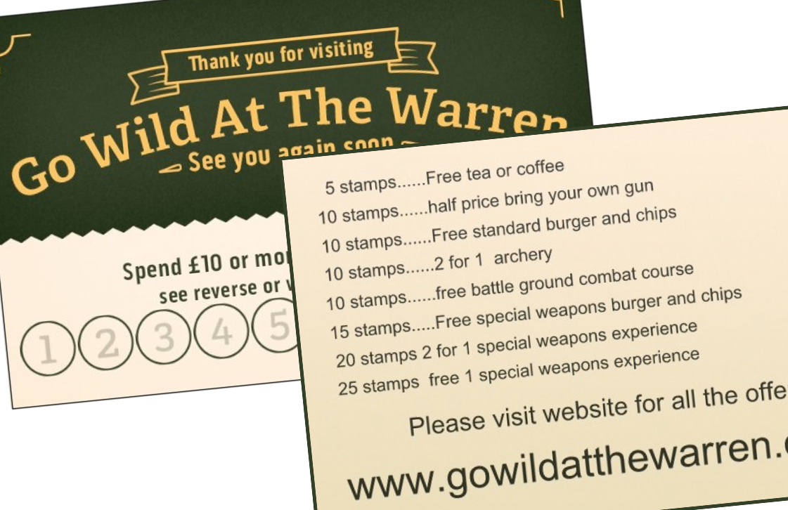 Loyalty Card First Version Collage