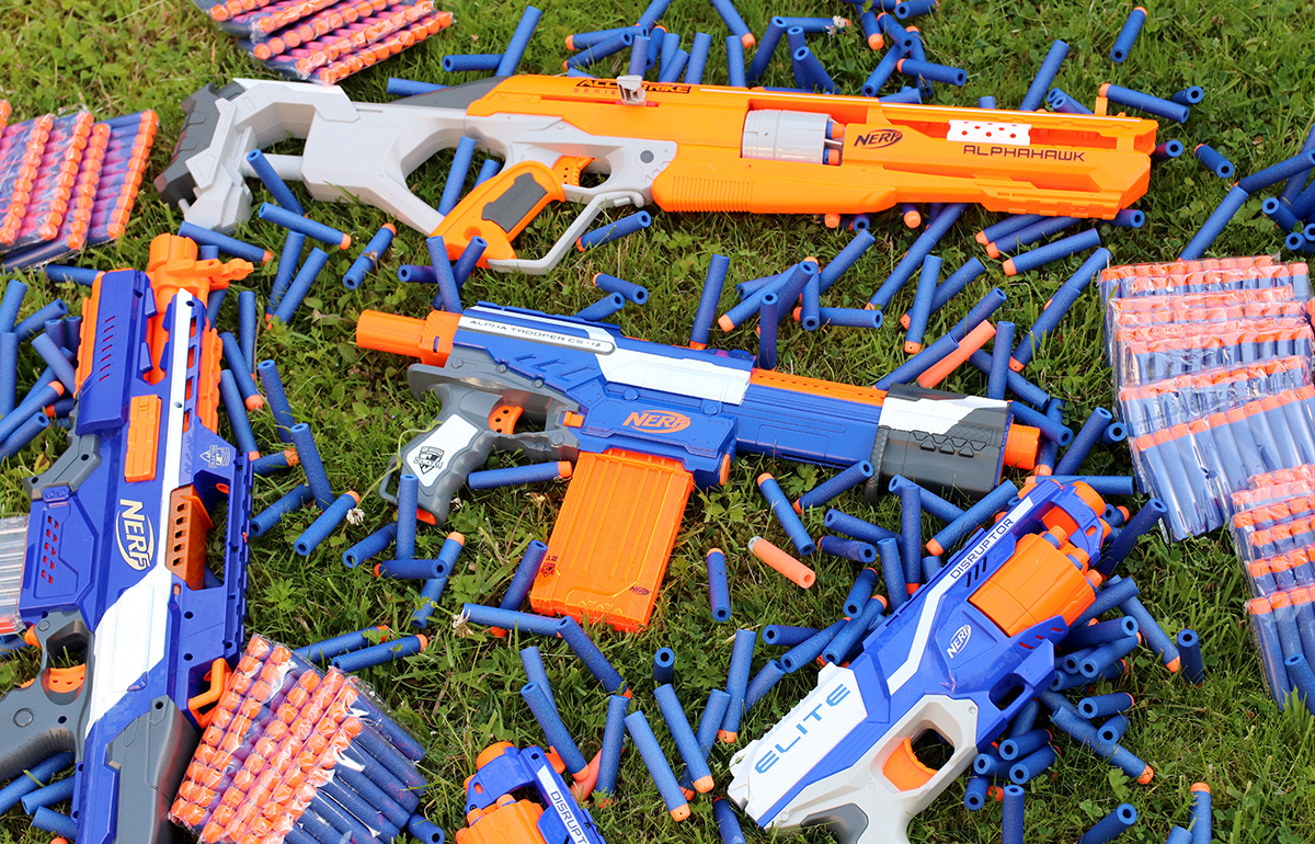 Nerf war deals guns