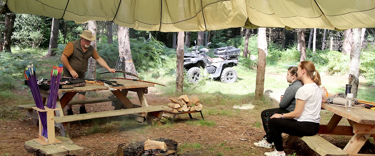 Archery Under Parachute