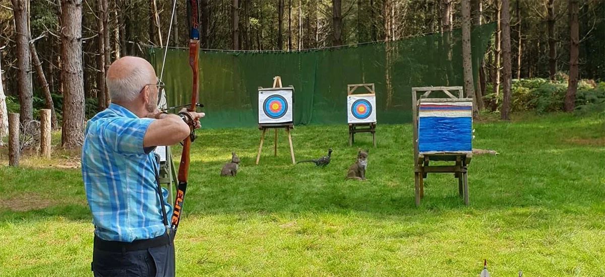 Solo at Archery Range